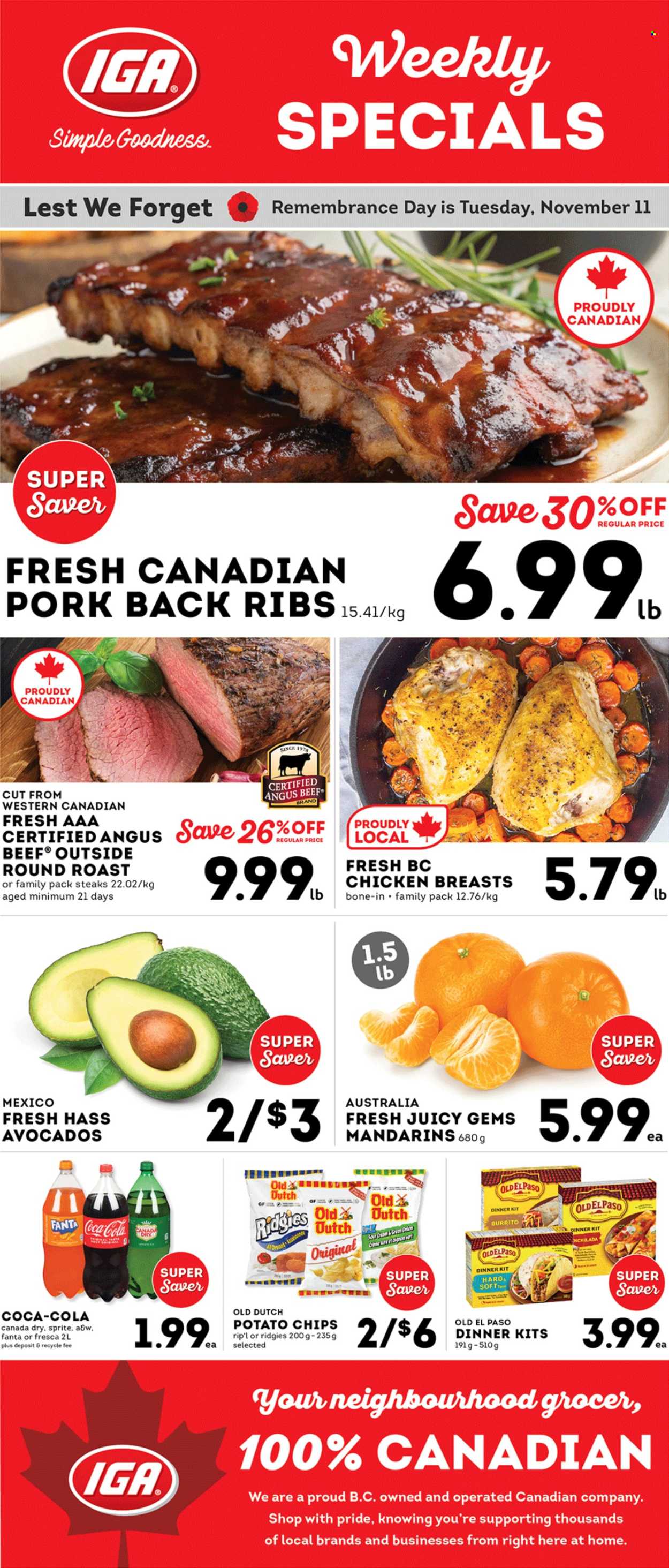 IGA Simple Goodness flyer - November 07, 2025 - November 13, 2025. Page 1