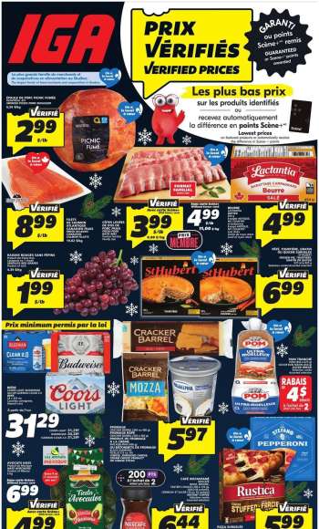 IGA Flyer - November 13, 2025 - November 19, 2025.