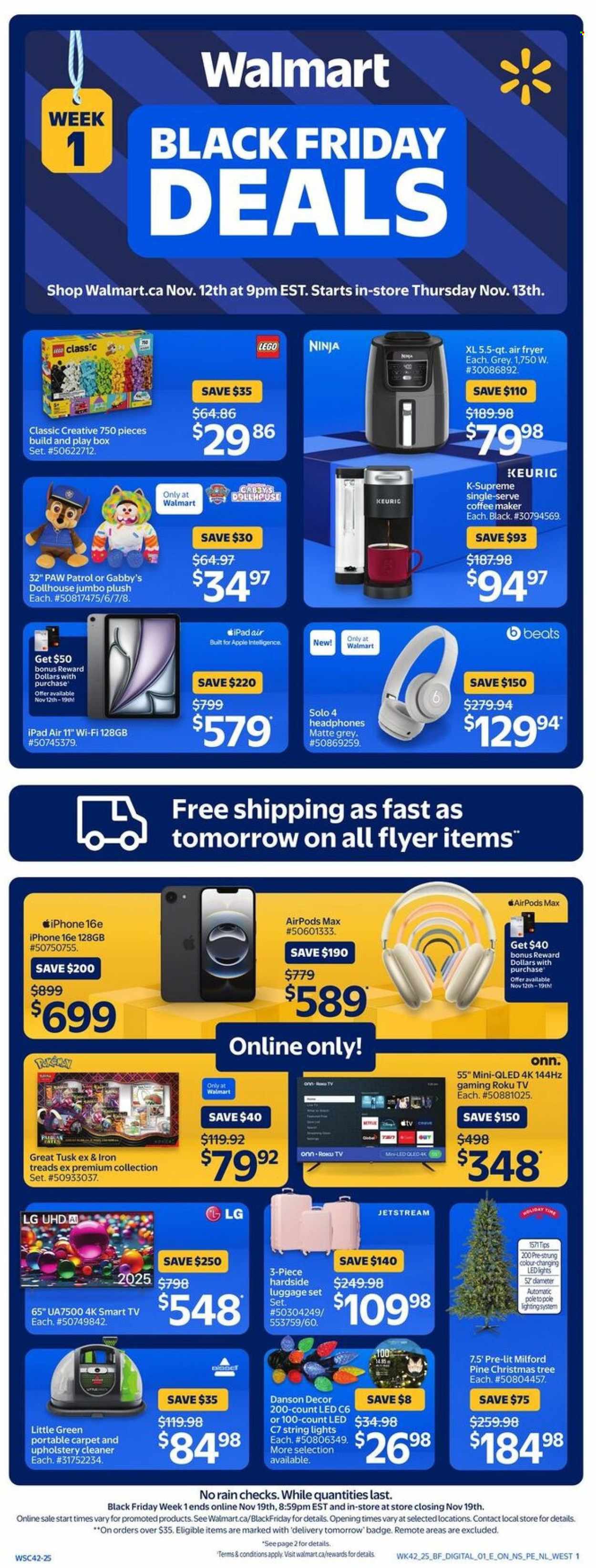 Walmart flyer - November 12, 2025 - November 19, 2025. Page 1