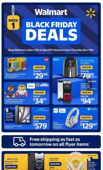Circulaire Walmart - 12 Novembre 2025 - 19 Novembre 2025.