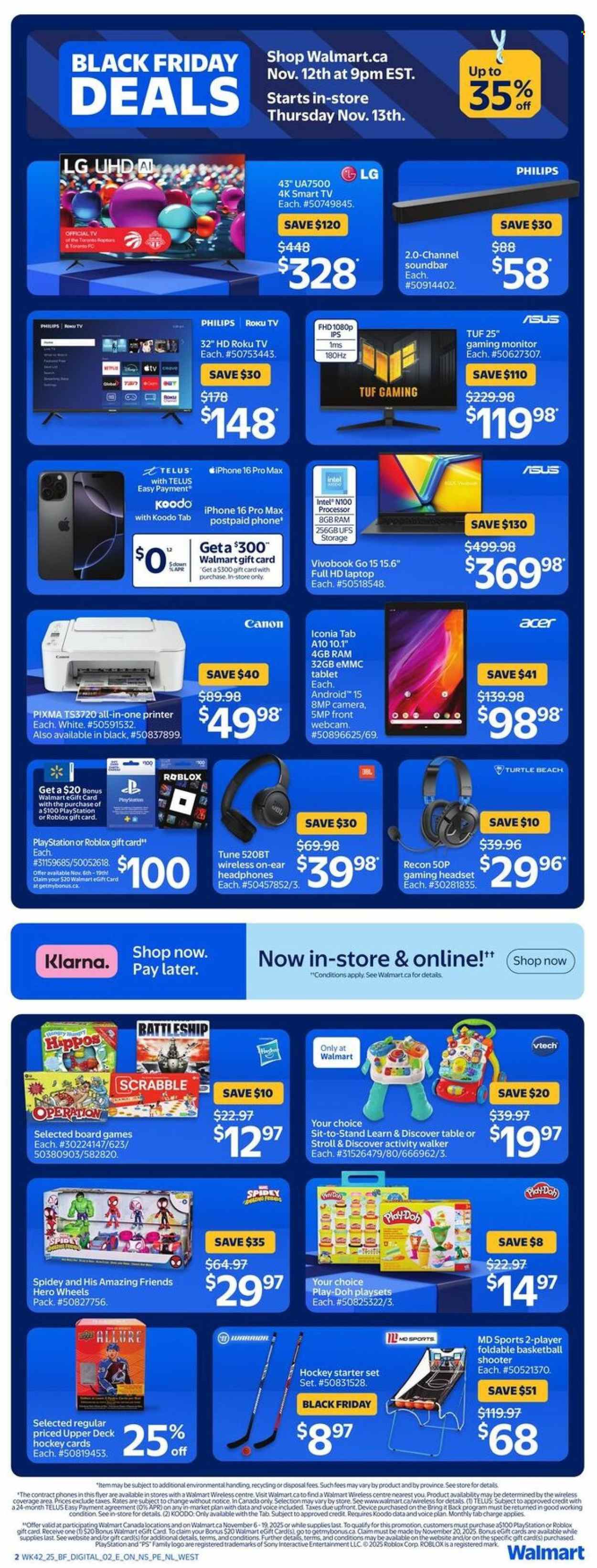 Walmart flyer - November 12, 2025 - November 19, 2025. Page 3