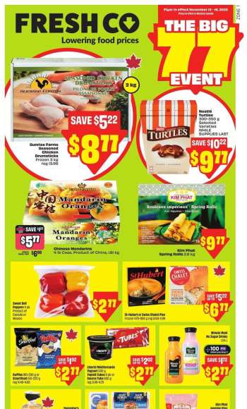 FreshCo. Flyer - November 13, 2025 - November 19, 2025.