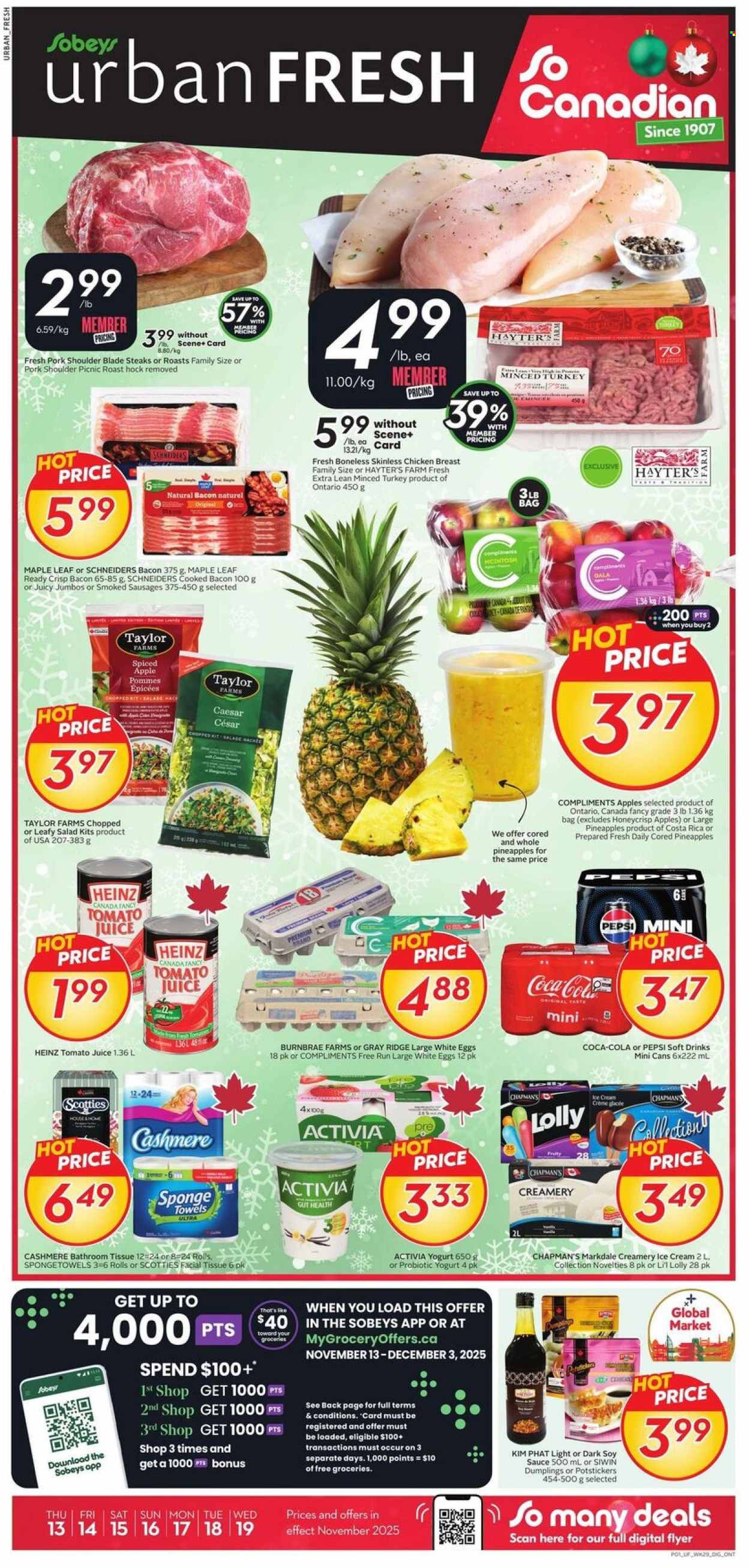 Sobeys Urban Fresh flyer - November 13, 2025 - November 19, 2025. Page 1