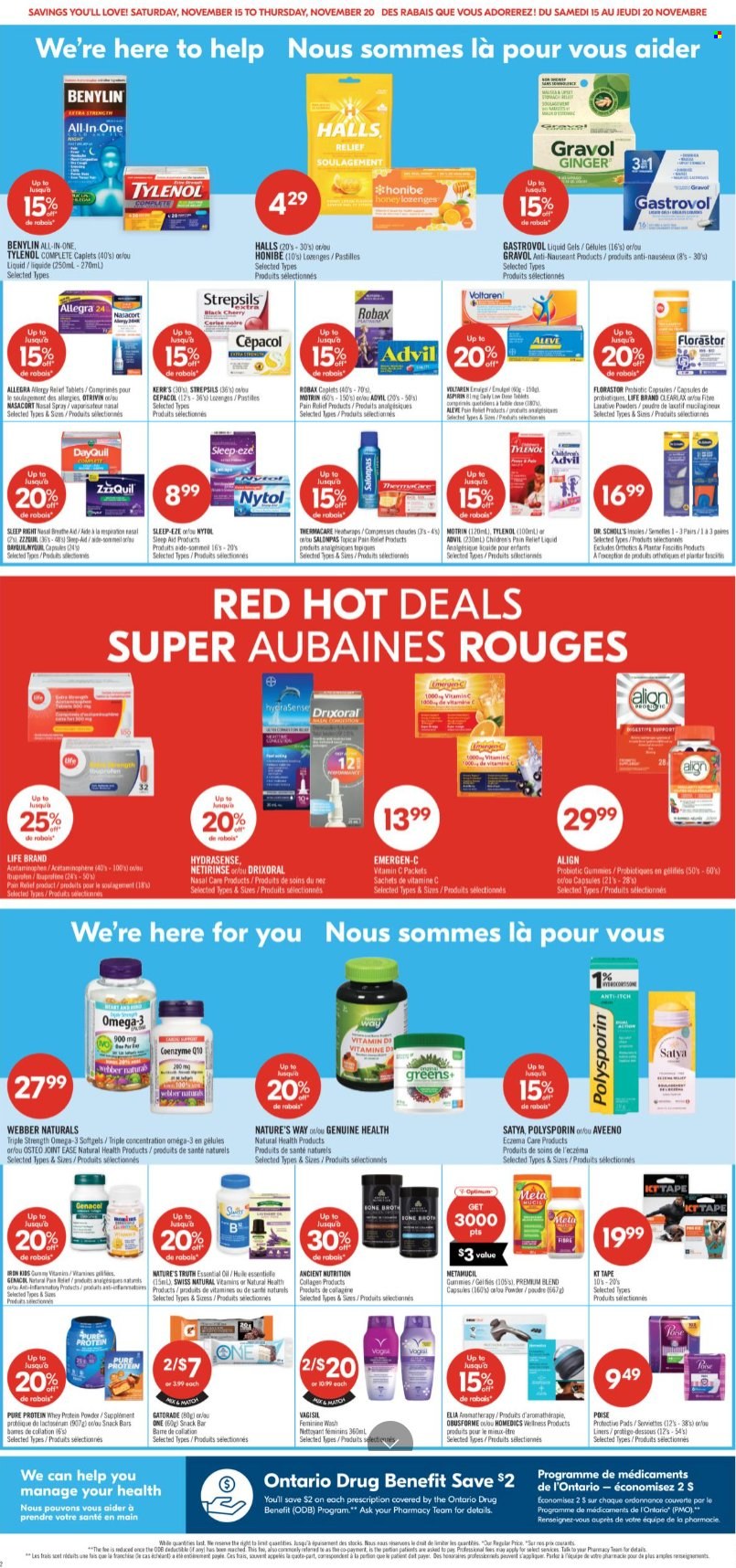 Shoppers Drug Mart flyer - November 15, 2025 - November 20, 2025. Page 4