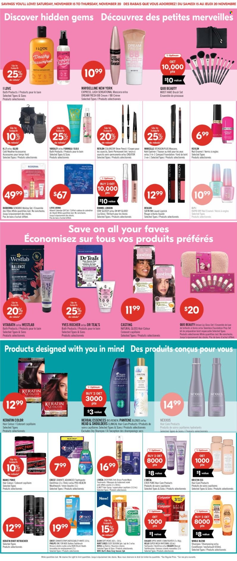 Shoppers Drug Mart flyer - November 15, 2025 - November 20, 2025. Page 19