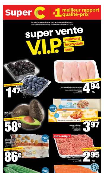 Super C Flyer - November 20, 2025 - November 26, 2025.