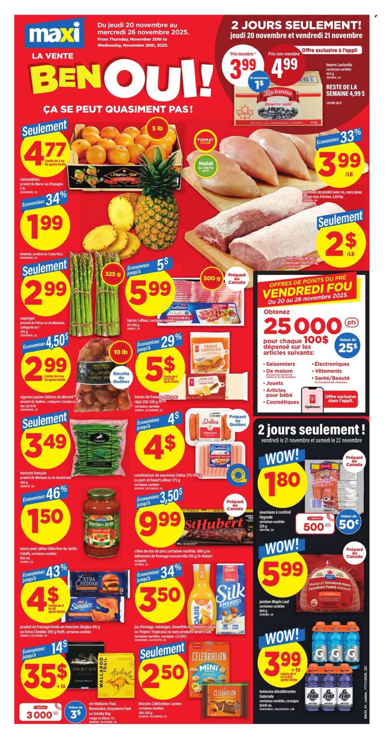 Maxi flyer - November 20, 2025 - November 26, 2025. Page 1