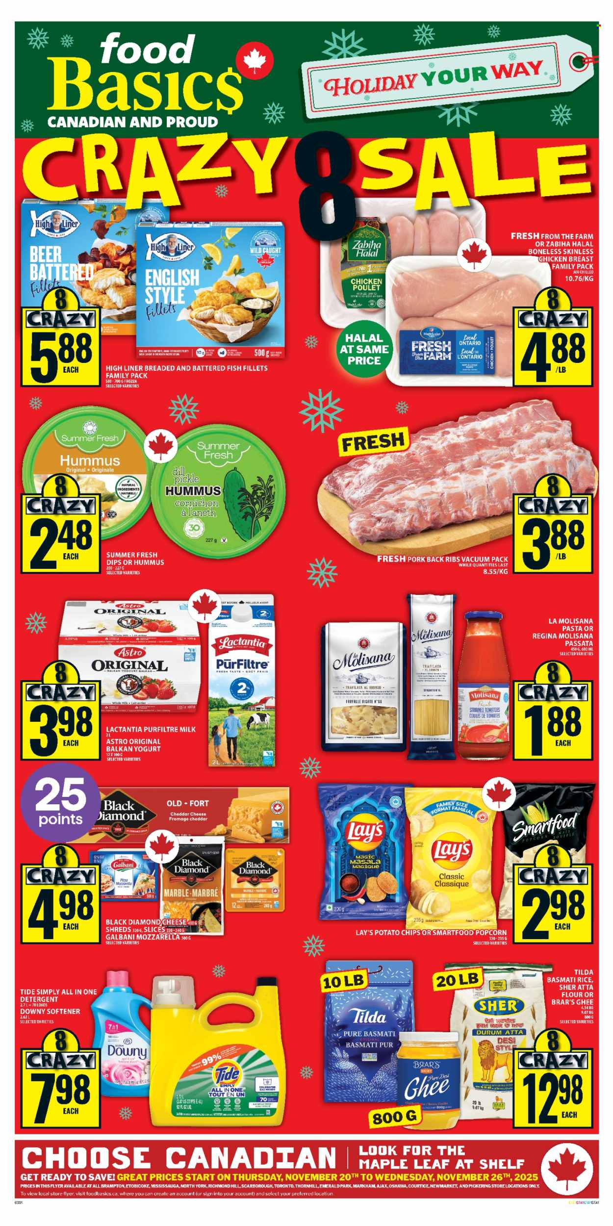 Food Basics flyer - November 20, 2025 - November 26, 2025. Page 1