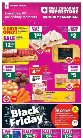 Real Canadian Superstore Flyer - November 20, 2025 - November 26, 2025.