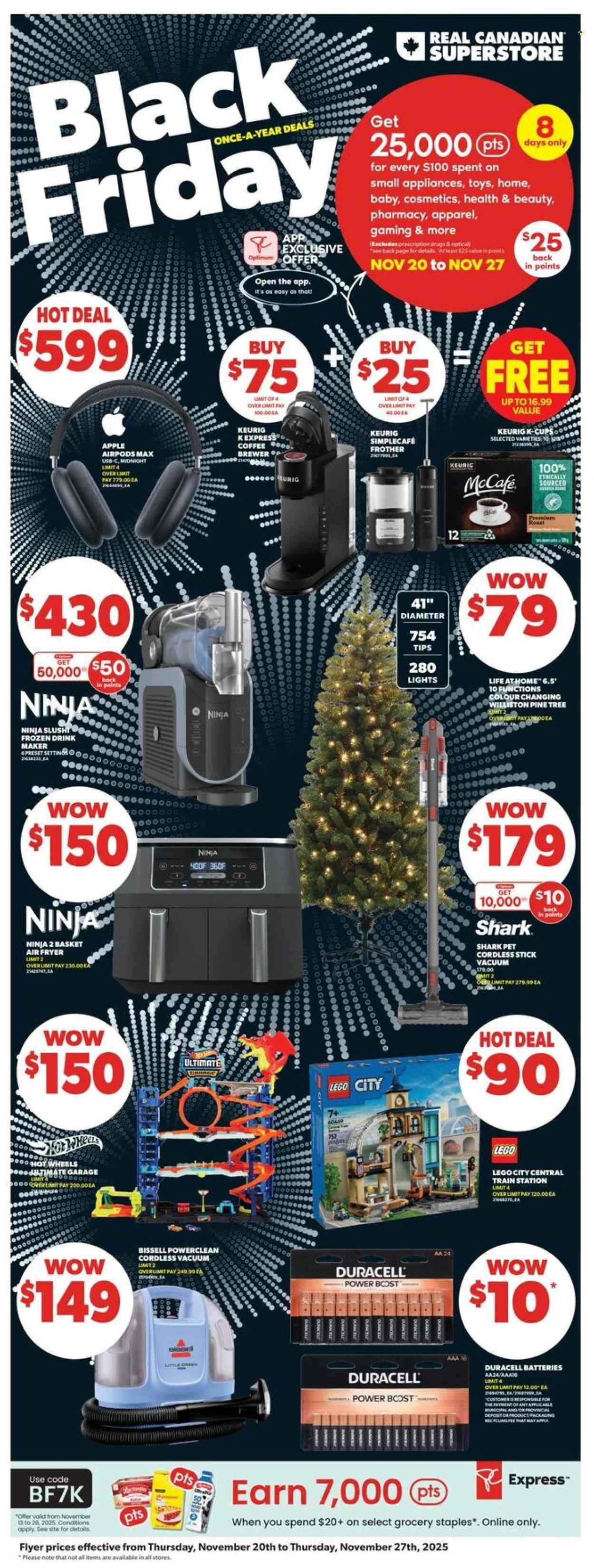 Real Canadian Superstore flyer - November 20, 2025 - November 25, 2025. Page 1