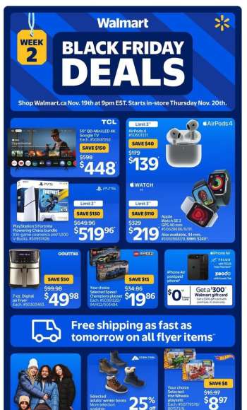 Circulaire Walmart - 19 Novembre 2025 - 26 Novembre 2025.