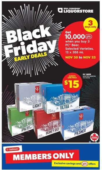 Real Canadian Liquorstore Flyer - November 19, 2025 - November 23, 2025.