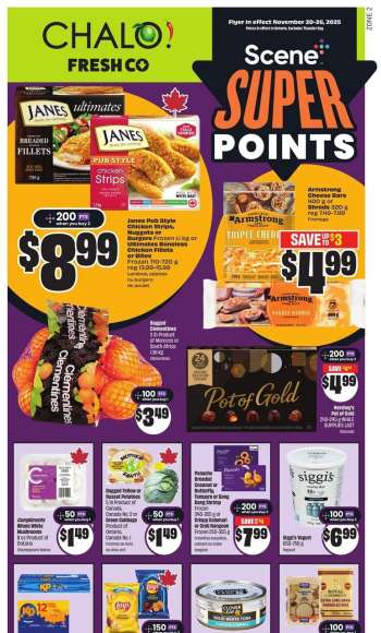 Chalo! FreshCo. Flyer - November 20, 2025 - November 26, 2025.