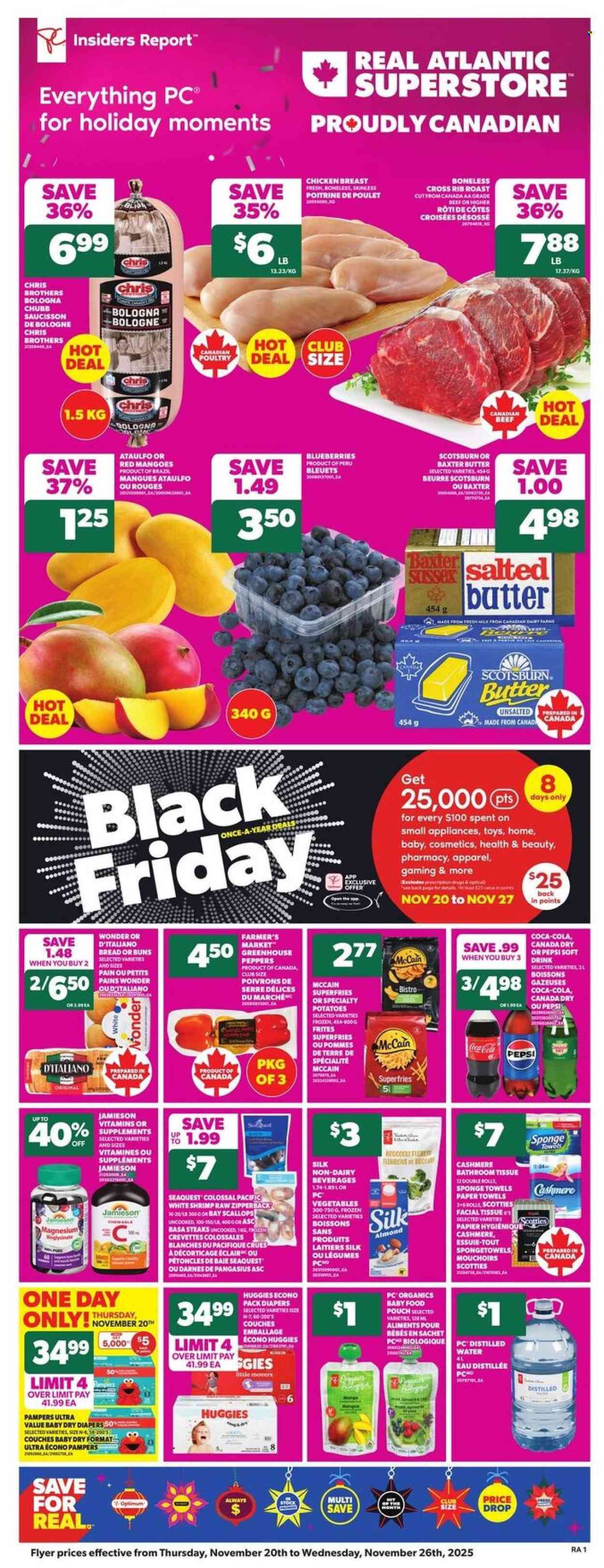 Atlantic Superstore flyer - November 20, 2025 - November 26, 2025. Page 1