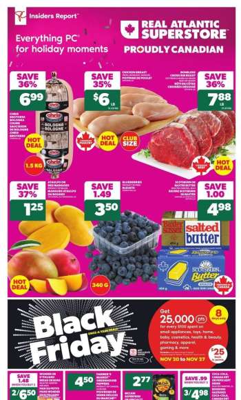 Atlantic Superstore Flyer - November 20, 2025 - November 26, 2025.