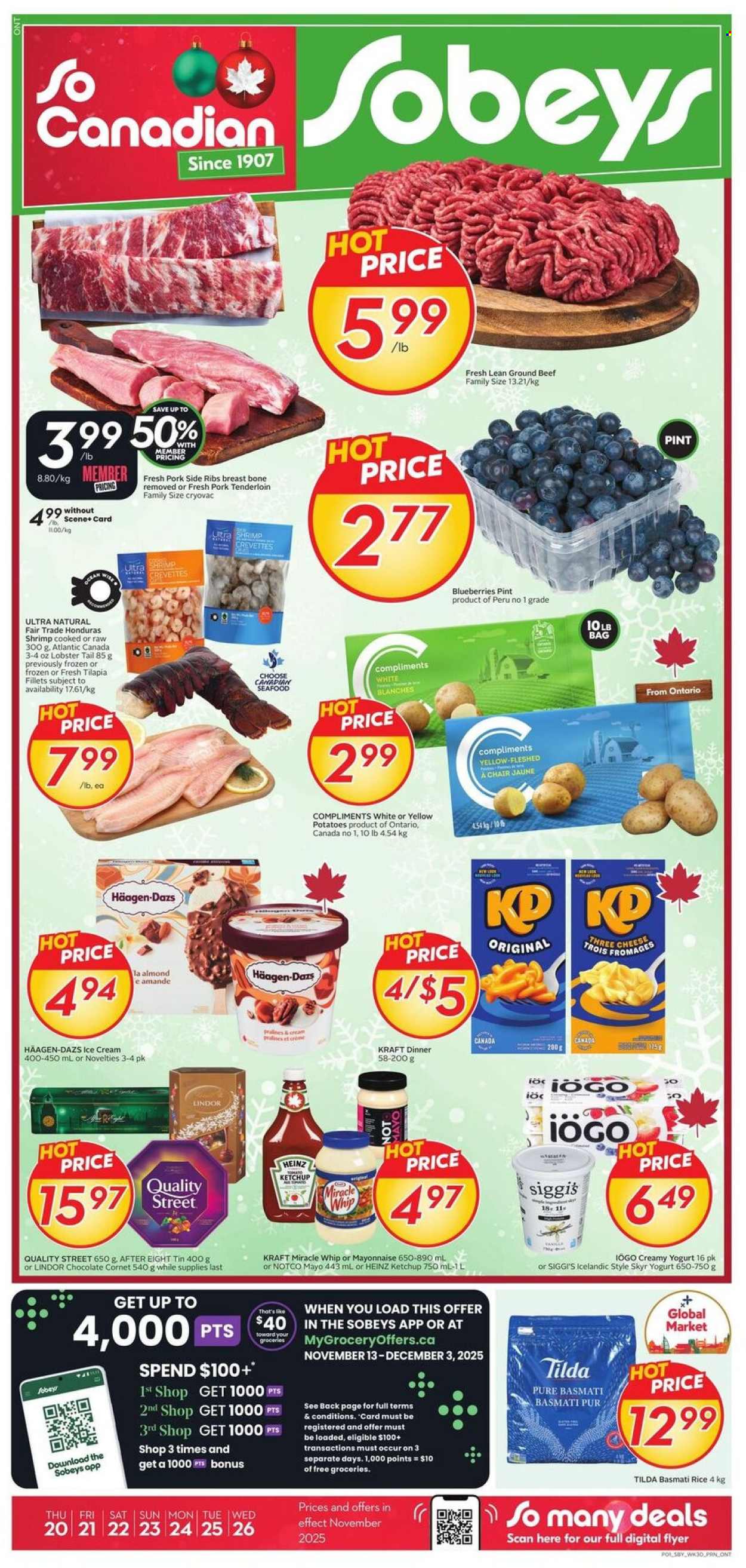 Sobeys flyer - November 20, 2025 - November 26, 2025. Page 1