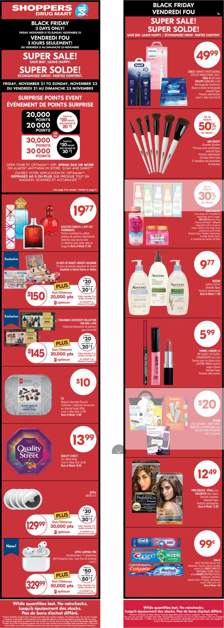 Shoppers Drug Mart flyer - November 21, 2025 - November 28, 2025. Page 2