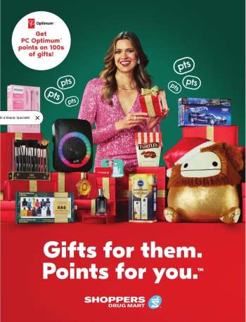 Shoppers Drug Mart Flyer - November 22, 2025 - November 28, 2025.