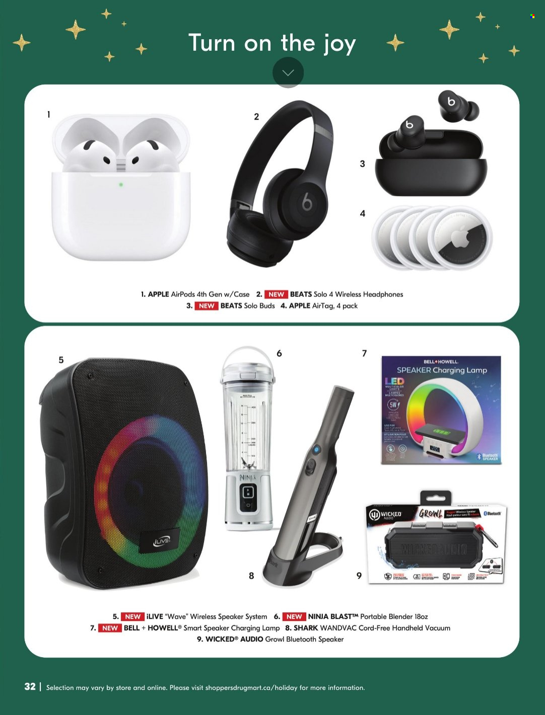 Shoppers Drug Mart flyer - November 01, 2025 - December 19, 2025. Page 32