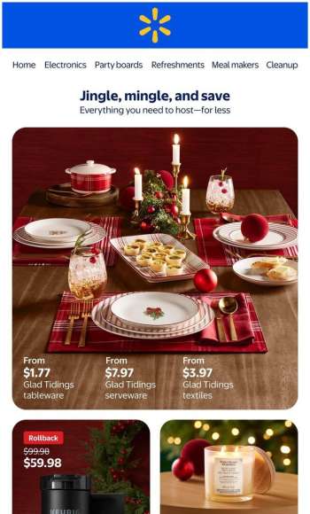 Circulaire Walmart - 27 Novembre 2025 - 24 Décembre 2025.