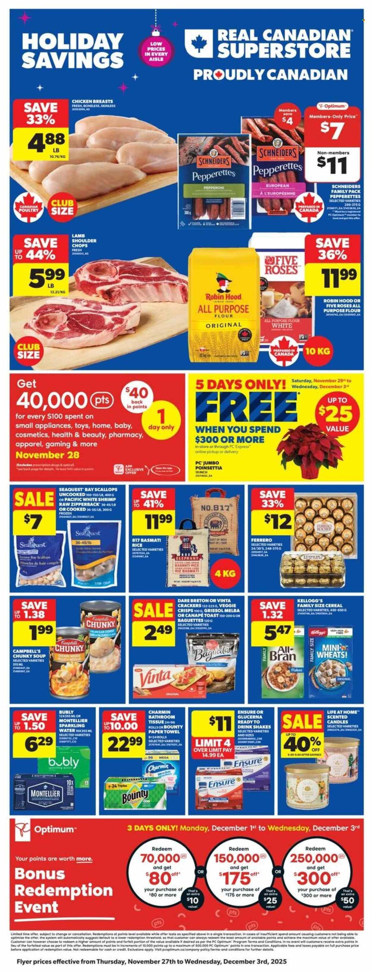 Real Canadian Superstore flyer - November 27, 2025 - December 03, 2025. Page 1