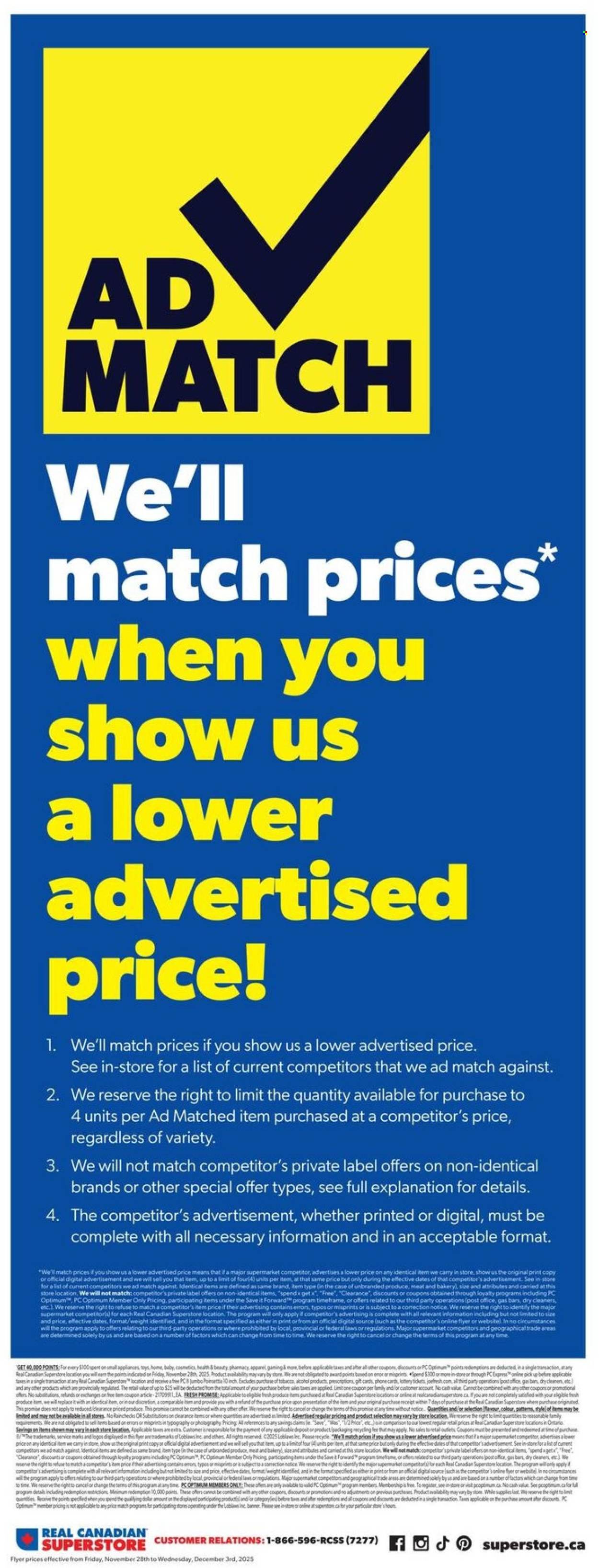 Real Canadian Superstore flyer - November 28, 2025 - December 03, 2025. Page 14