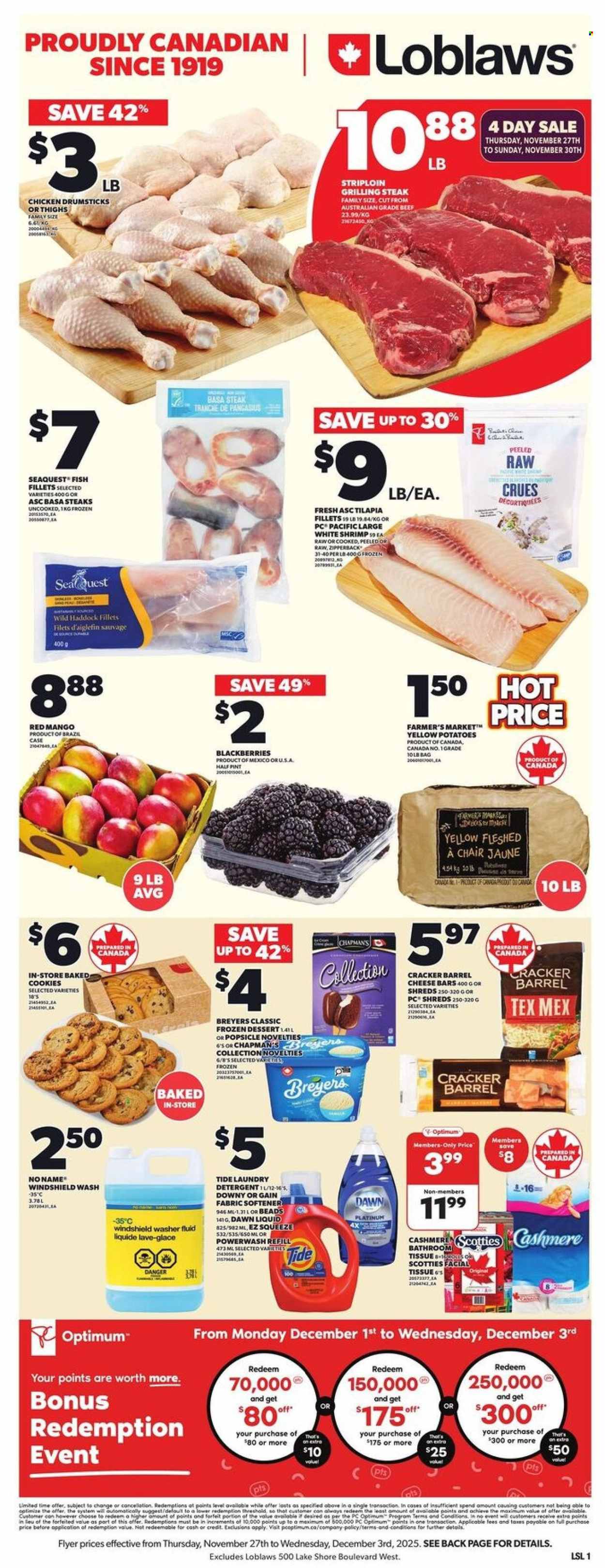 Loblaws flyer - November 27, 2025 - December 03, 2025. Page 1