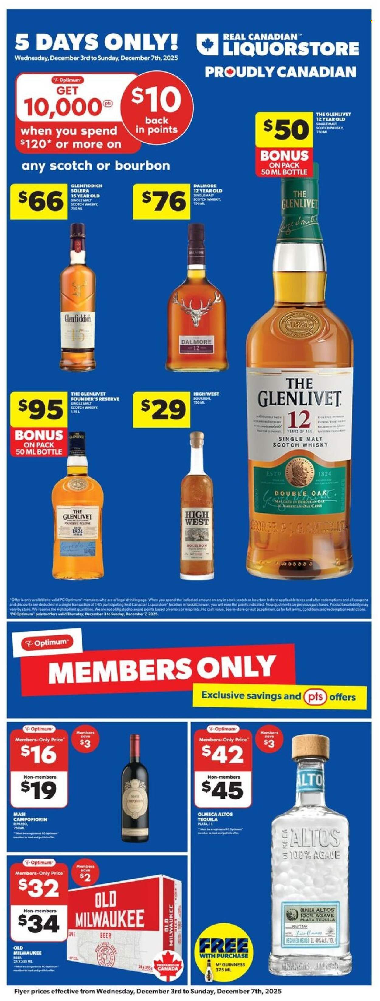 Real Canadian Liquorstore flyer - December 03, 2025 - December 07, 2025. Page 1