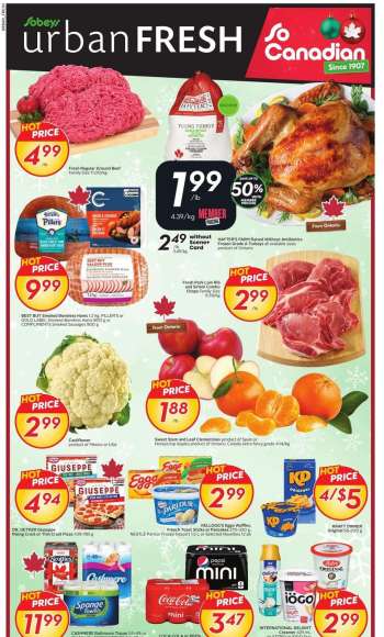Sobeys Urban Fresh Flyer - December 04, 2025 - December 10, 2025.