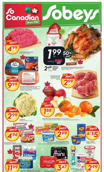 Circulaire Sobeys - 04 Décembre 2025 - 10 Décembre 2025.