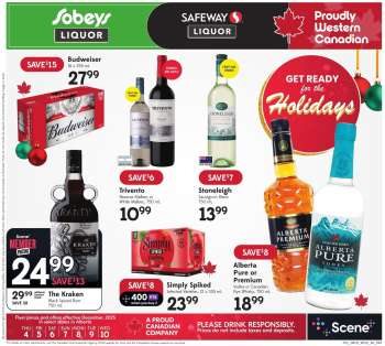 Sobeys Liquor Flyer - December 04, 2025 - December 10, 2025.