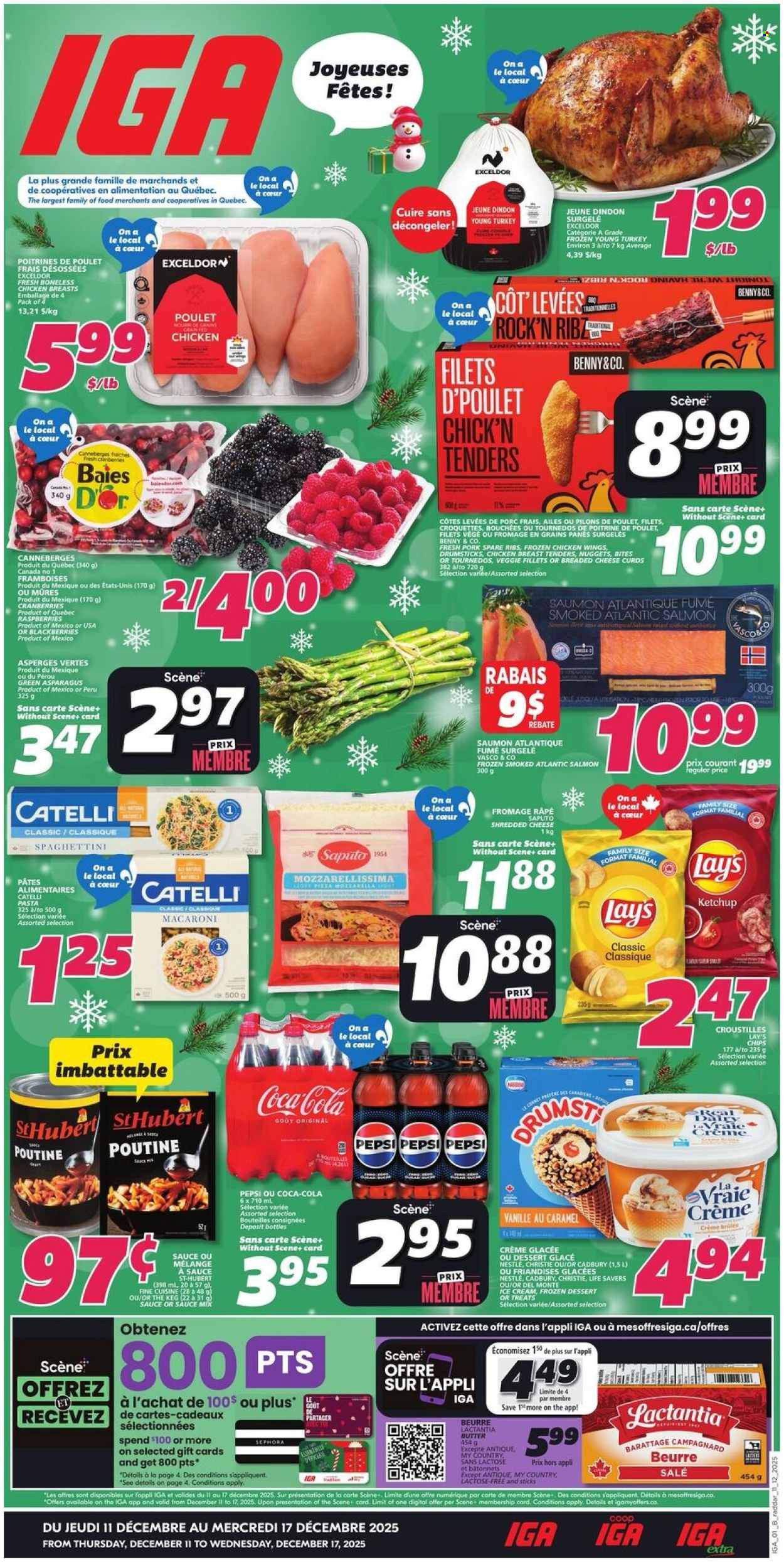 IGA flyer - December 11, 2025 - December 17, 2025. Page 1