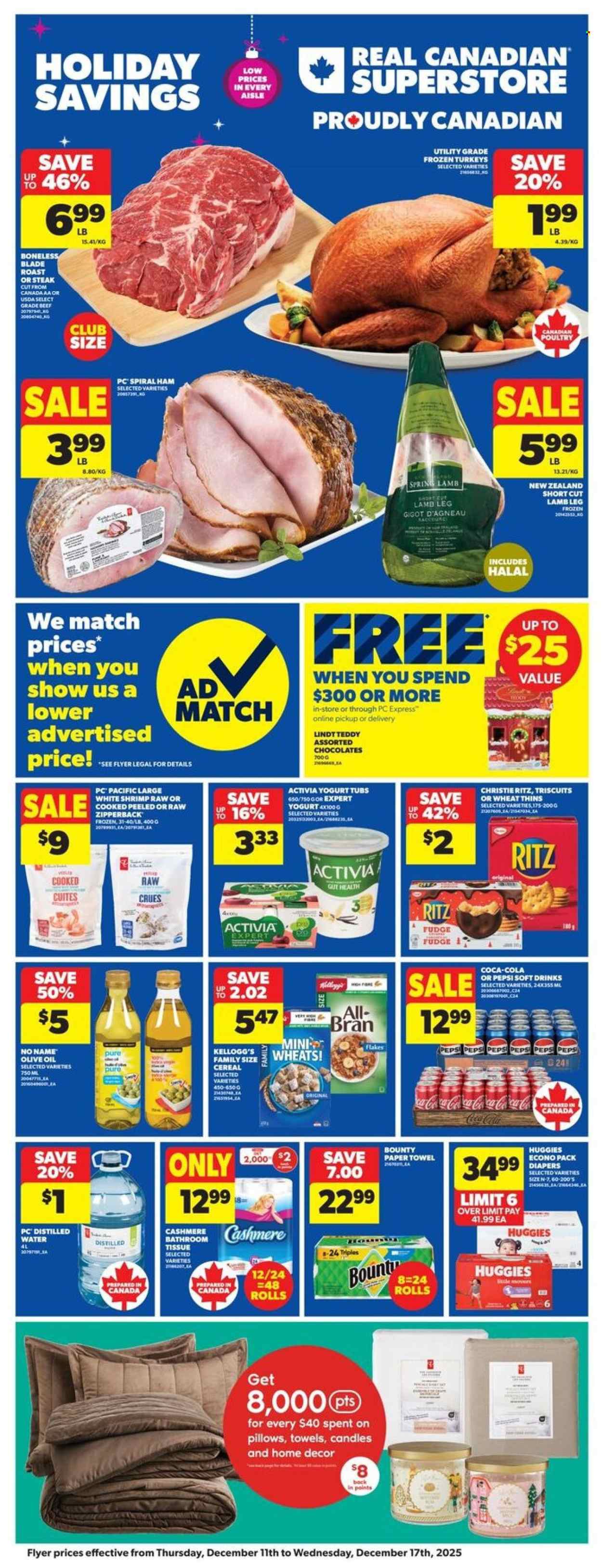 Real Canadian Superstore flyer - December 11, 2025 - December 17, 2025. Page 1