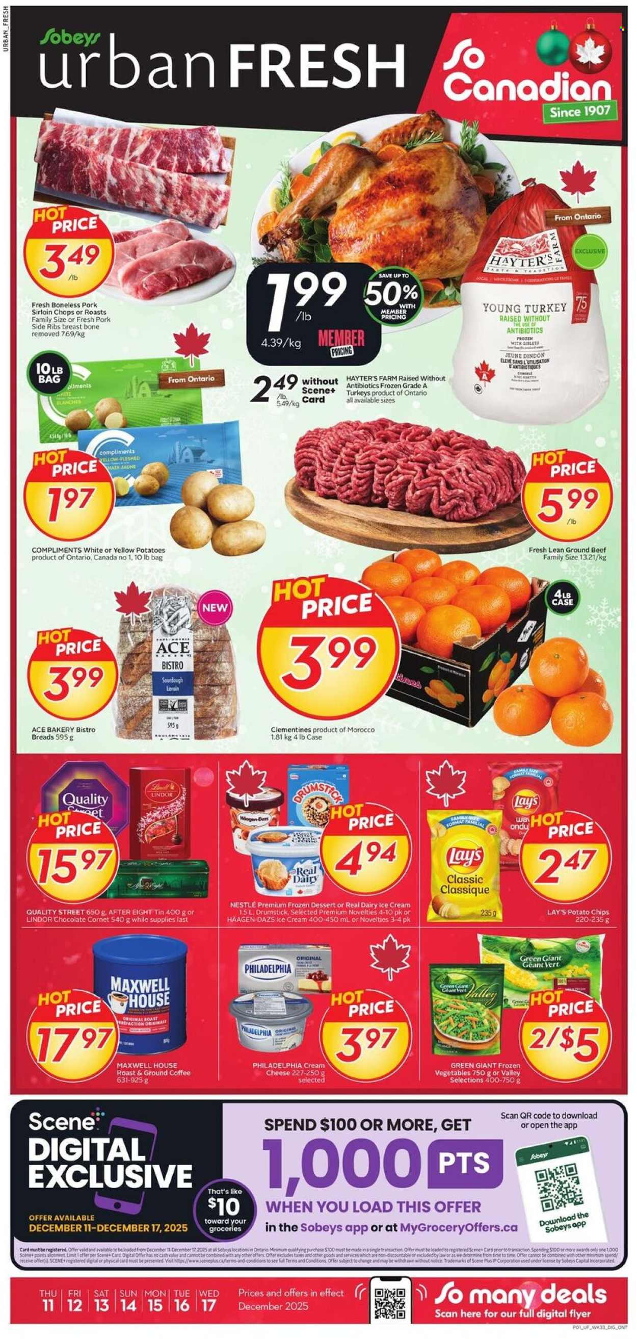 Sobeys Urban Fresh flyer - December 11, 2025 - December 17, 2025. Page 1