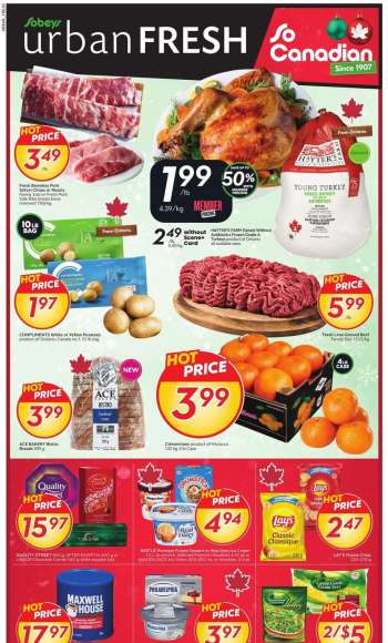 Sobeys Urban Fresh Flyer - December 11, 2025 - December 17, 2025.