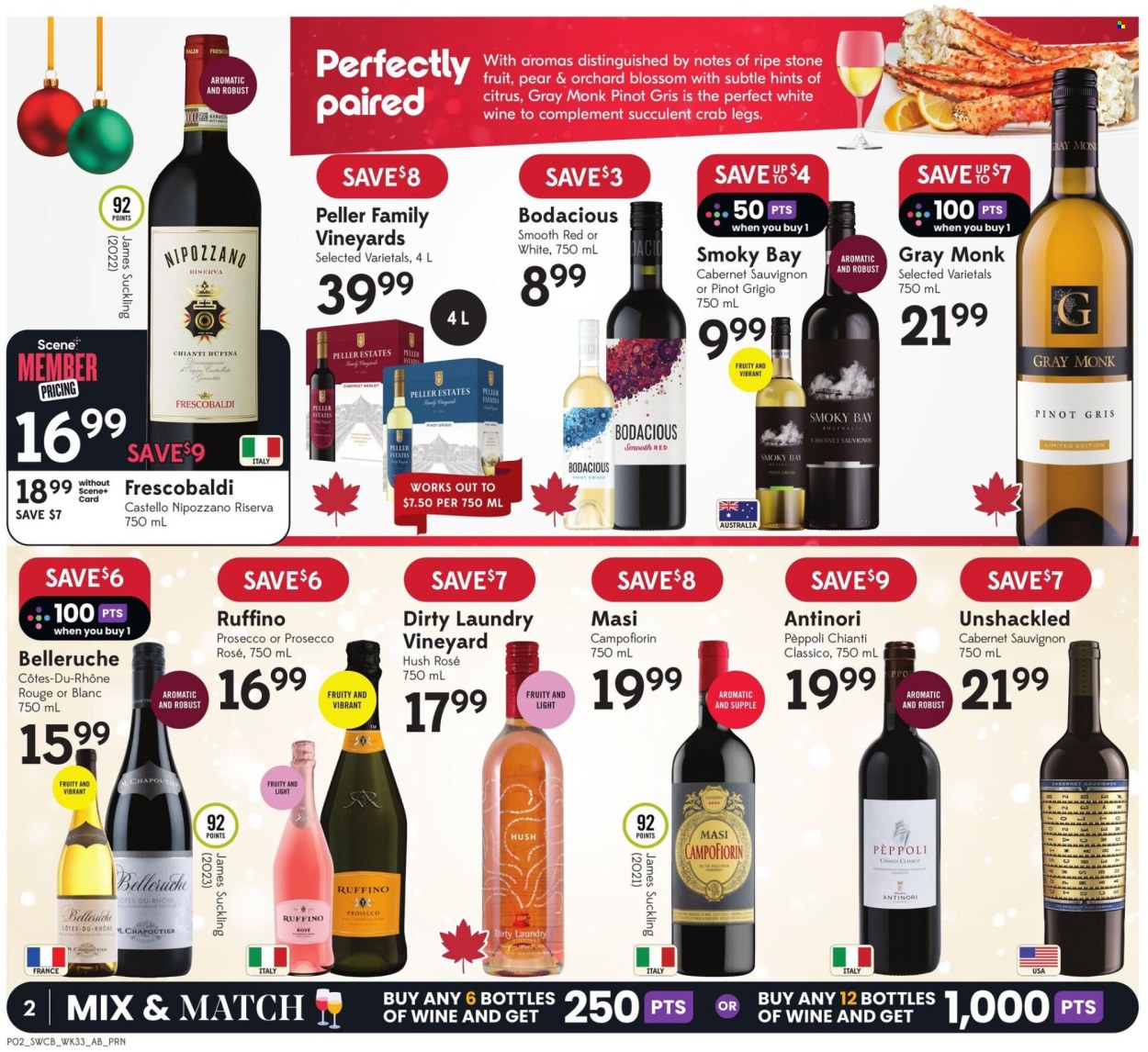 Circulaire Sobeys Liquor - 11 Décembre 2025 - 17 Décembre 2025. Page 2