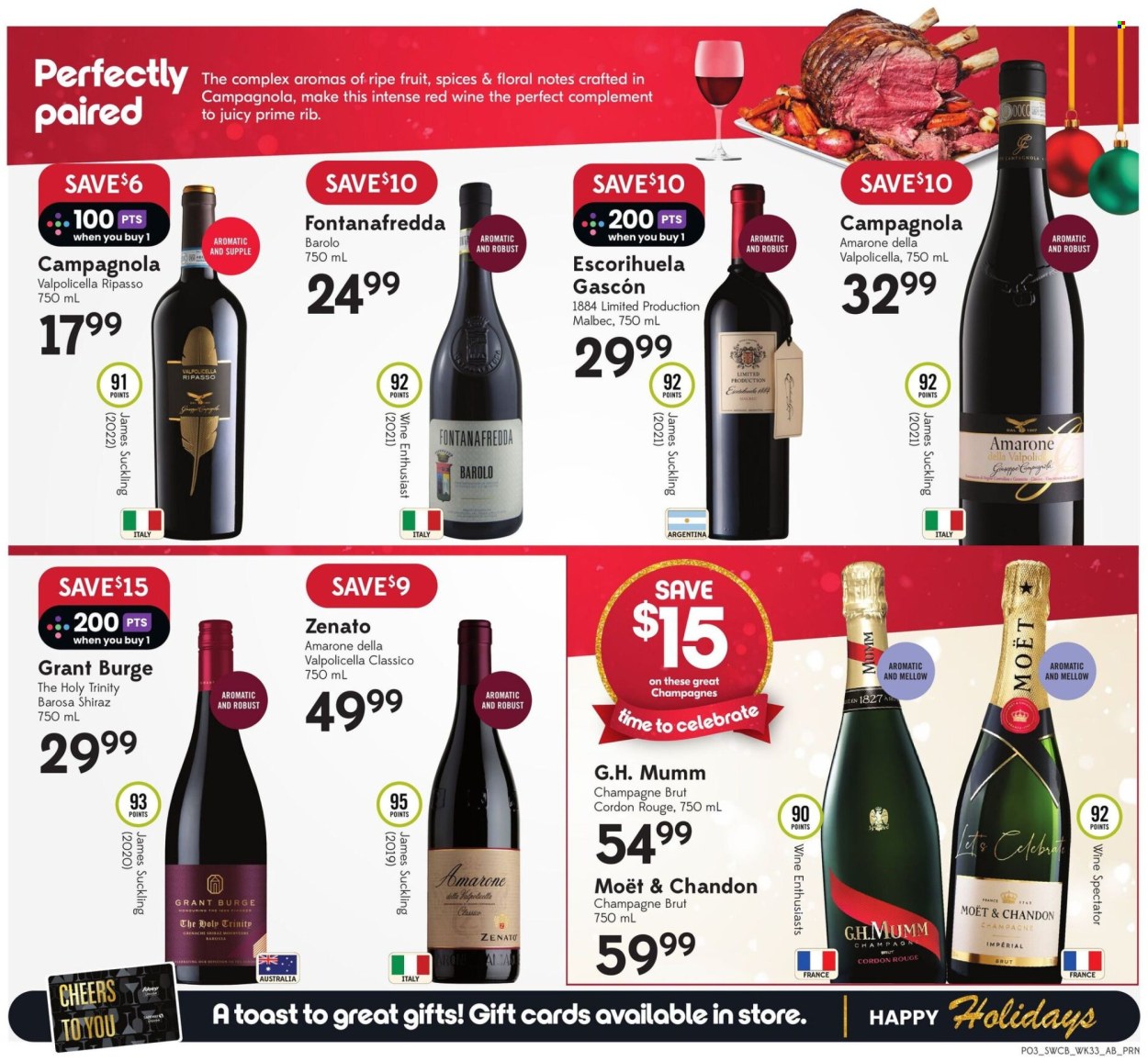 Circulaire Sobeys Liquor - 11 Décembre 2025 - 17 Décembre 2025. Page 3