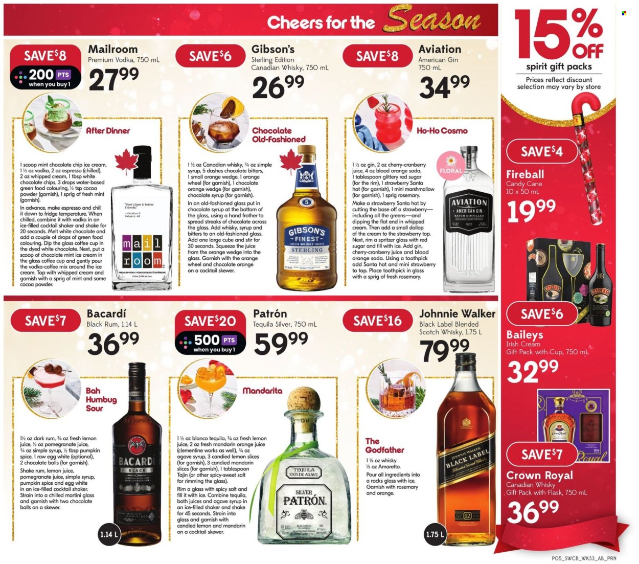 Circulaire Sobeys Liquor - 11 Décembre 2025 - 17 Décembre 2025. Page 5