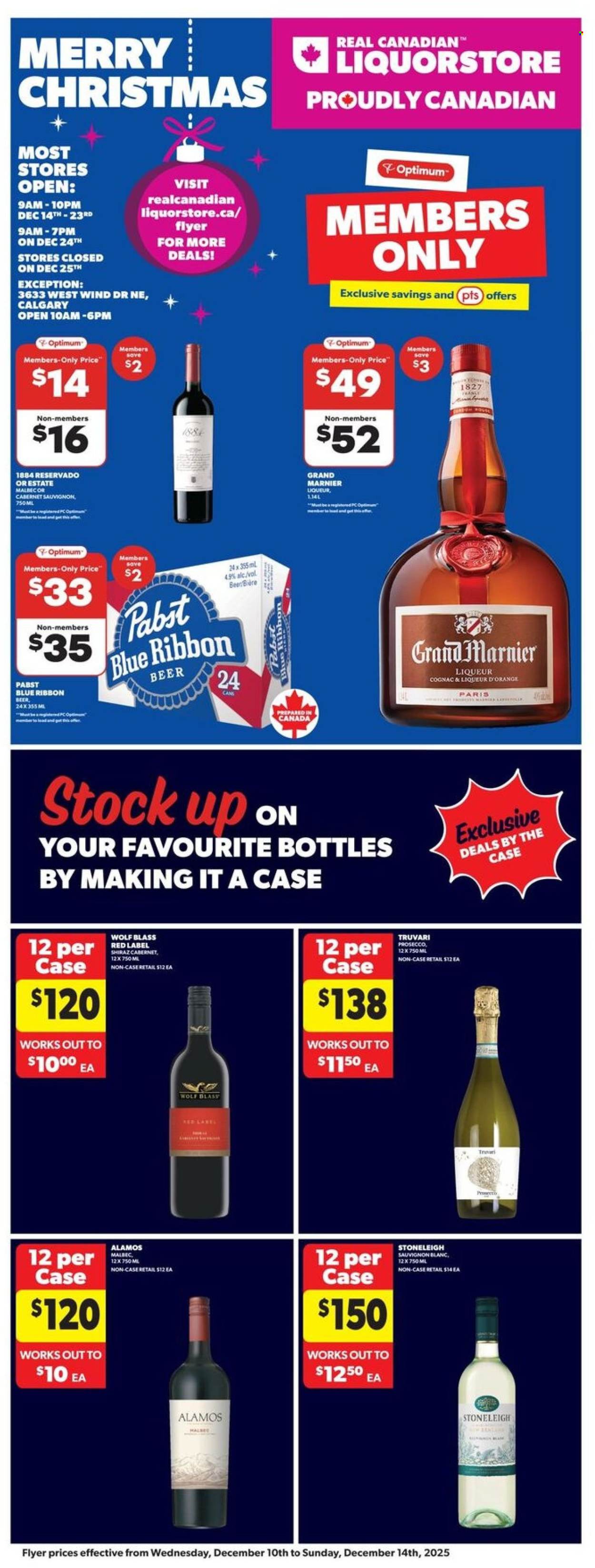 Real Canadian Liquorstore flyer - December 10, 2025 - December 14, 2025. Page 1