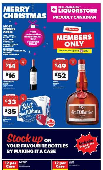 Real Canadian Liquorstore Flyer - December 10, 2025 - December 14, 2025.