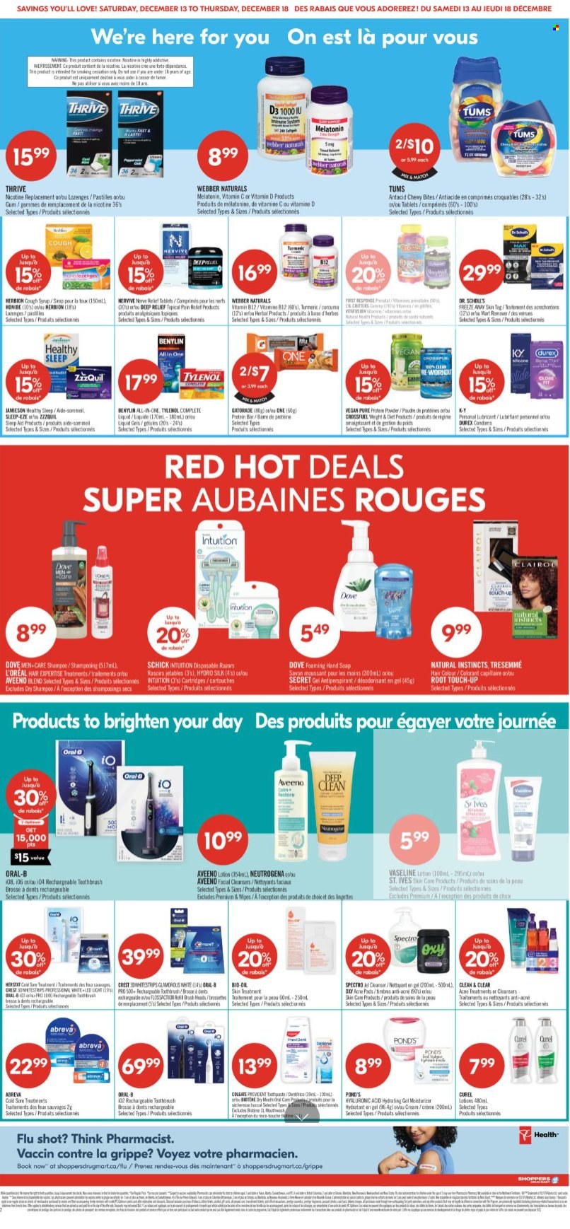 Shoppers Drug Mart flyer - December 13, 2025 - December 18, 2025. Page 13
