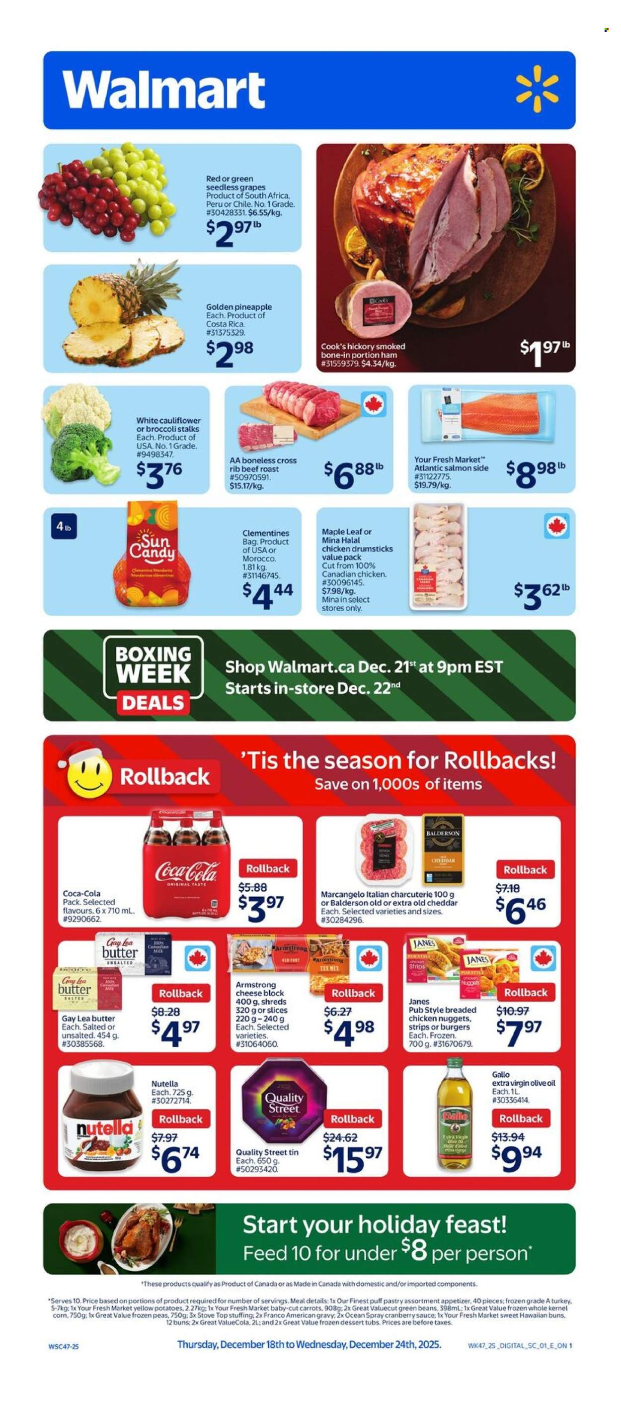 Walmart flyer - December 18, 2025 - December 24, 2025. Page 1
