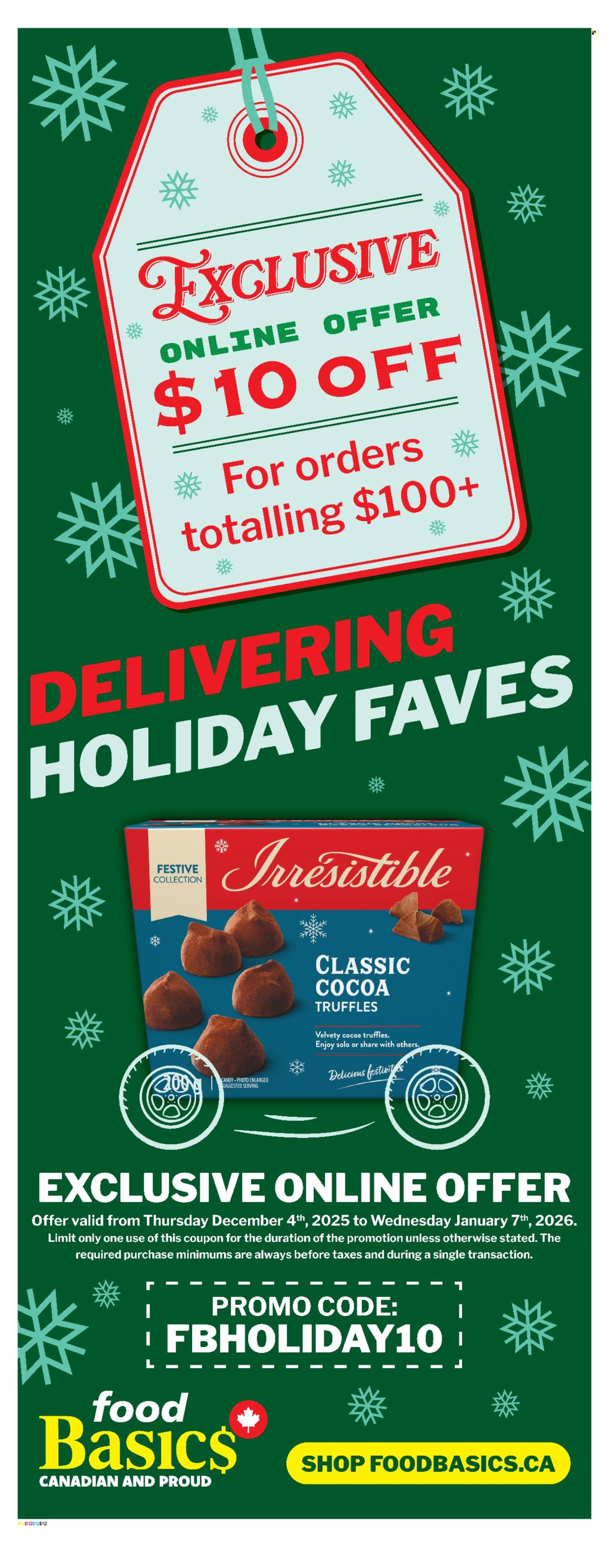 Food Basics flyer - December 18, 2025 - December 24, 2025. Page 12