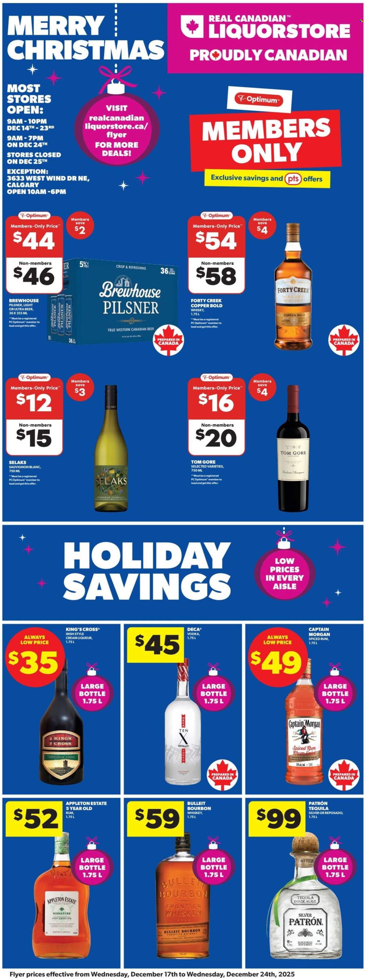 Real Canadian Liquorstore flyer - December 17, 2025 - December 24, 2025. Page 1