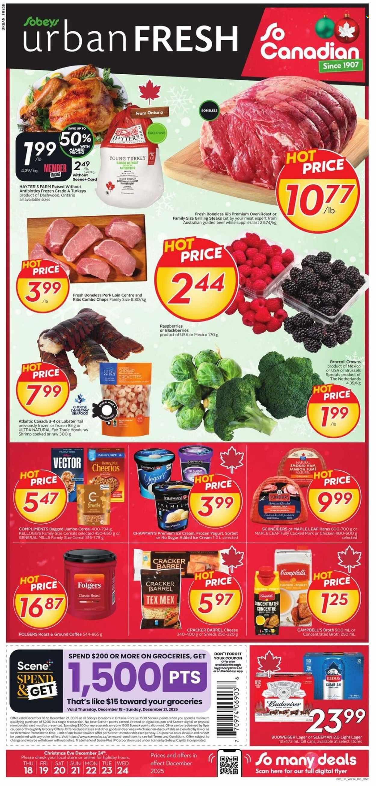 Sobeys Urban Fresh flyer - December 18, 2025 - December 24, 2025. Page 1