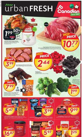 Sobeys Urban Fresh Flyer - December 18, 2025 - December 24, 2025.