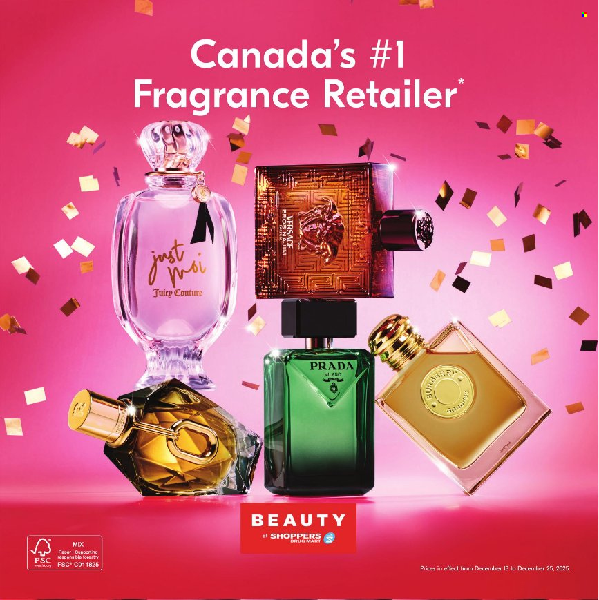 Shoppers Drug Mart flyer - December 13, 2025 - December 25, 2025. Page 1
