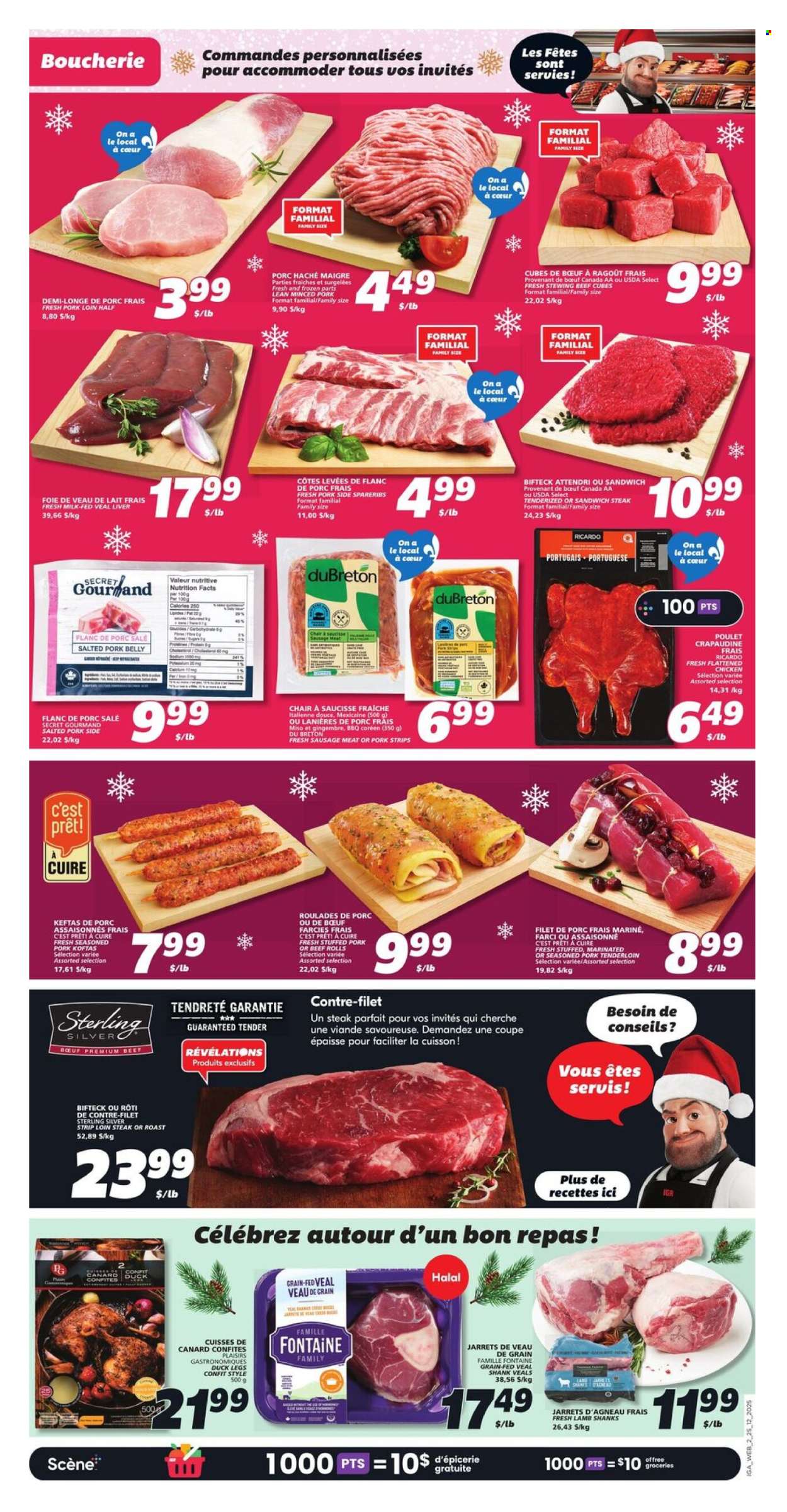 IGA flyer - December 25, 2025 - December 31, 2025. Page 4