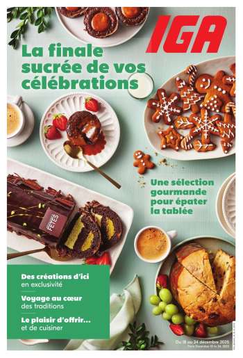 IGA Flyer - December 18, 2025 - December 24, 2025.