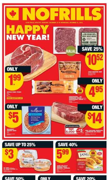 No Frills Flyer - December 25, 2025 - December 31, 2025.
